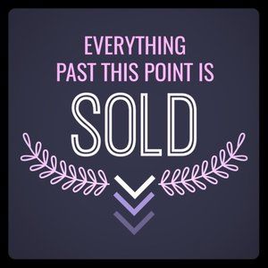 💥SOLD past this point💥